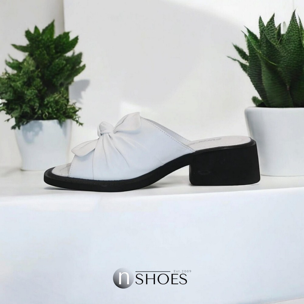 Женские кожаные сабо Evromoda (Турция) модель 5604