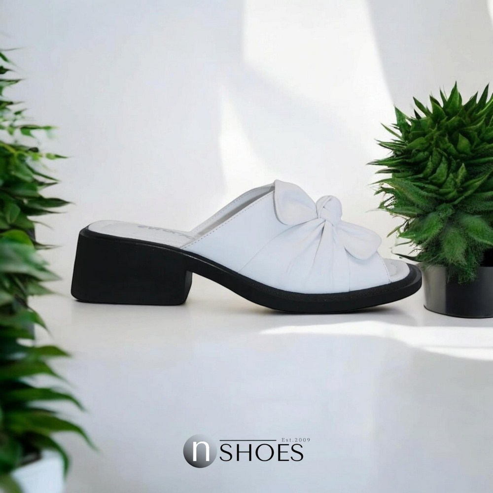 Женские кожаные сабо Evromoda (Турция) модель 5604