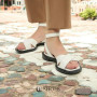 Women's leather sandals Evromoda (Türkiye) model 5605