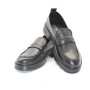Women's leather loafers shoes Lonza model 5606