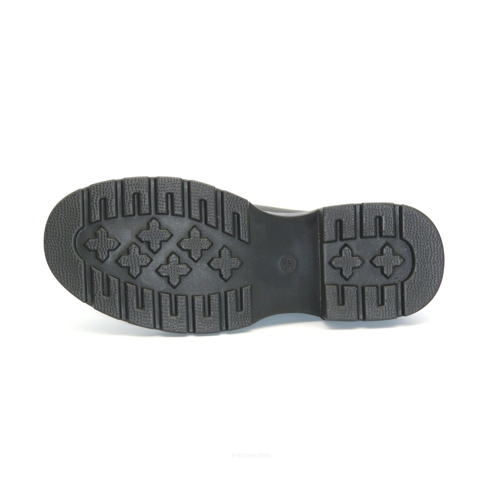 Women's leather loafers shoes Lonza model 5606