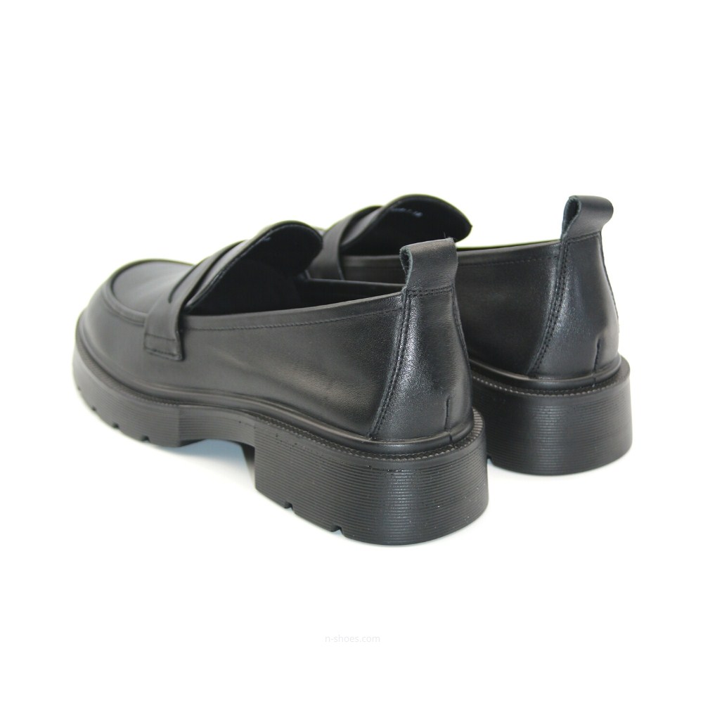 Women's leather loafers shoes Lonza model 5606