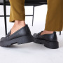 Women's leather loafers shoes Lonza model 5606