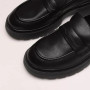 Women's leather loafers shoes Lonza model 5606