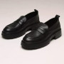 Women's leather loafers shoes Lonza model 5606