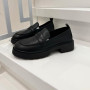 Women's leather loafers shoes Lonza model 5606