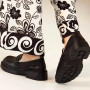 Women's leather loafers shoes Lonza model 5606
