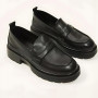 Women's leather loafers shoes Lonza model 5606
