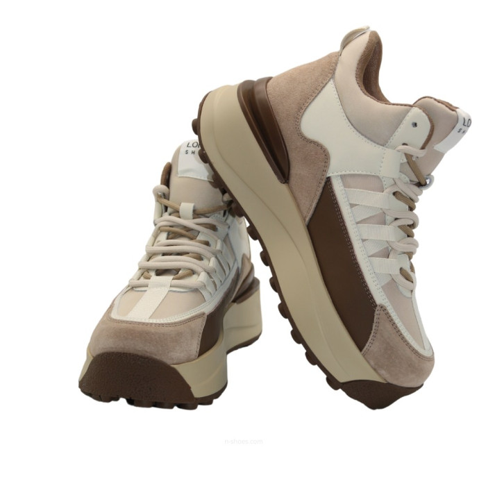 Women's leather sneakers Lonza model 5607