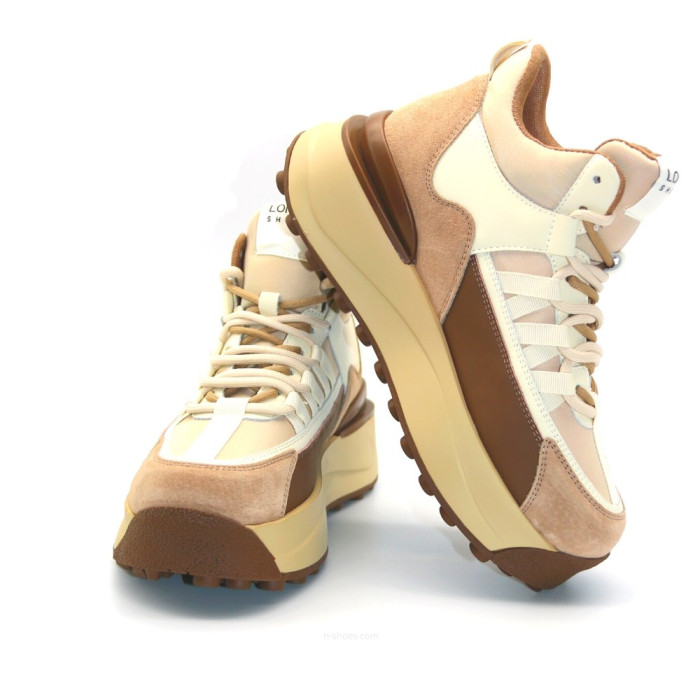 Women's leather sneakers Lonza model 5607