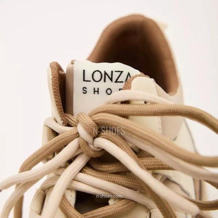 Женские кожаные кроссовки Lonza модель 5607
