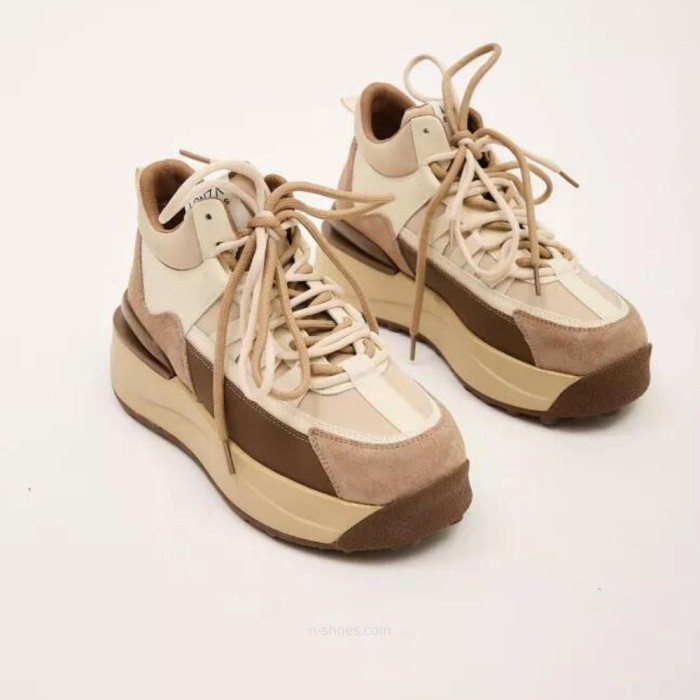 Women's leather sneakers Lonza model 5607