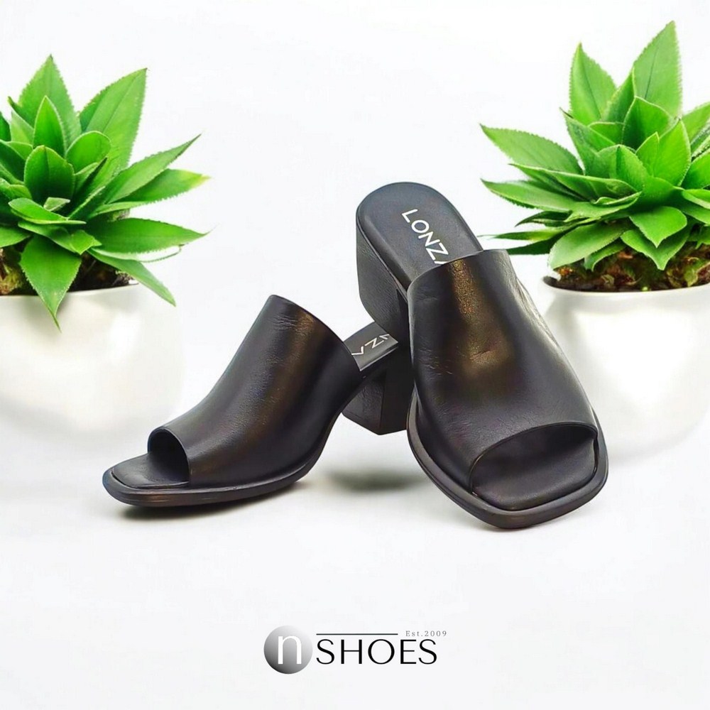 Жіночі шкіряні сабо на підборах Fabio Monelli модель 5614