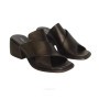 Women's leather mules Fabio Monelli 186548 model 5616