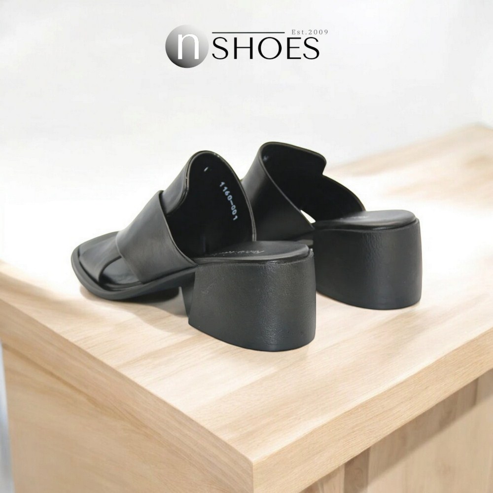 Women's leather mules Fabio Monelli 186548 model 5616