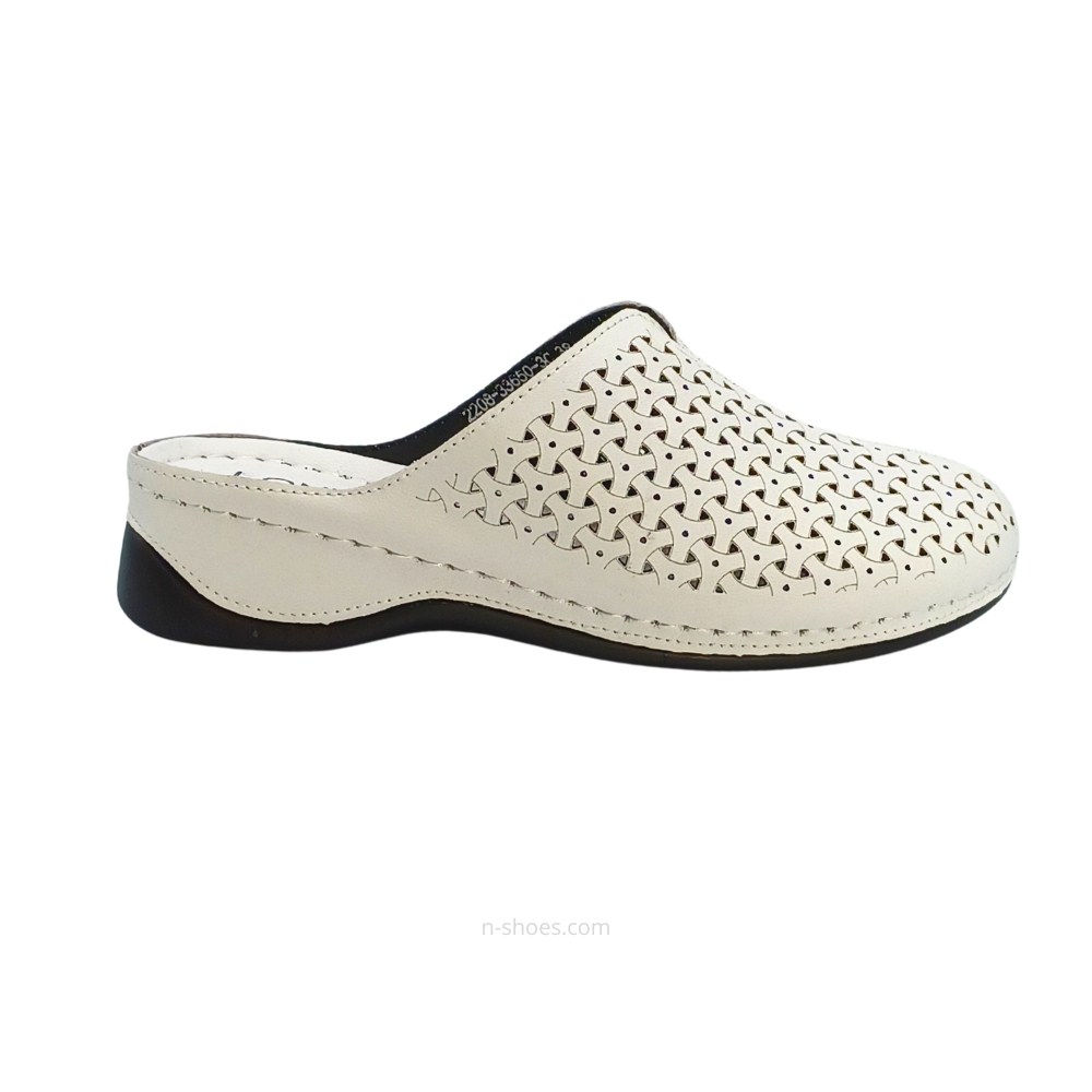 Жіночі шкіряні шльопанці Lonza модель 5618