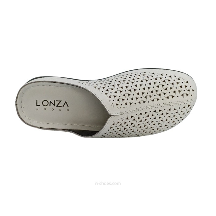 Женские кожаные шлёпанцы Lonza модель 5618
