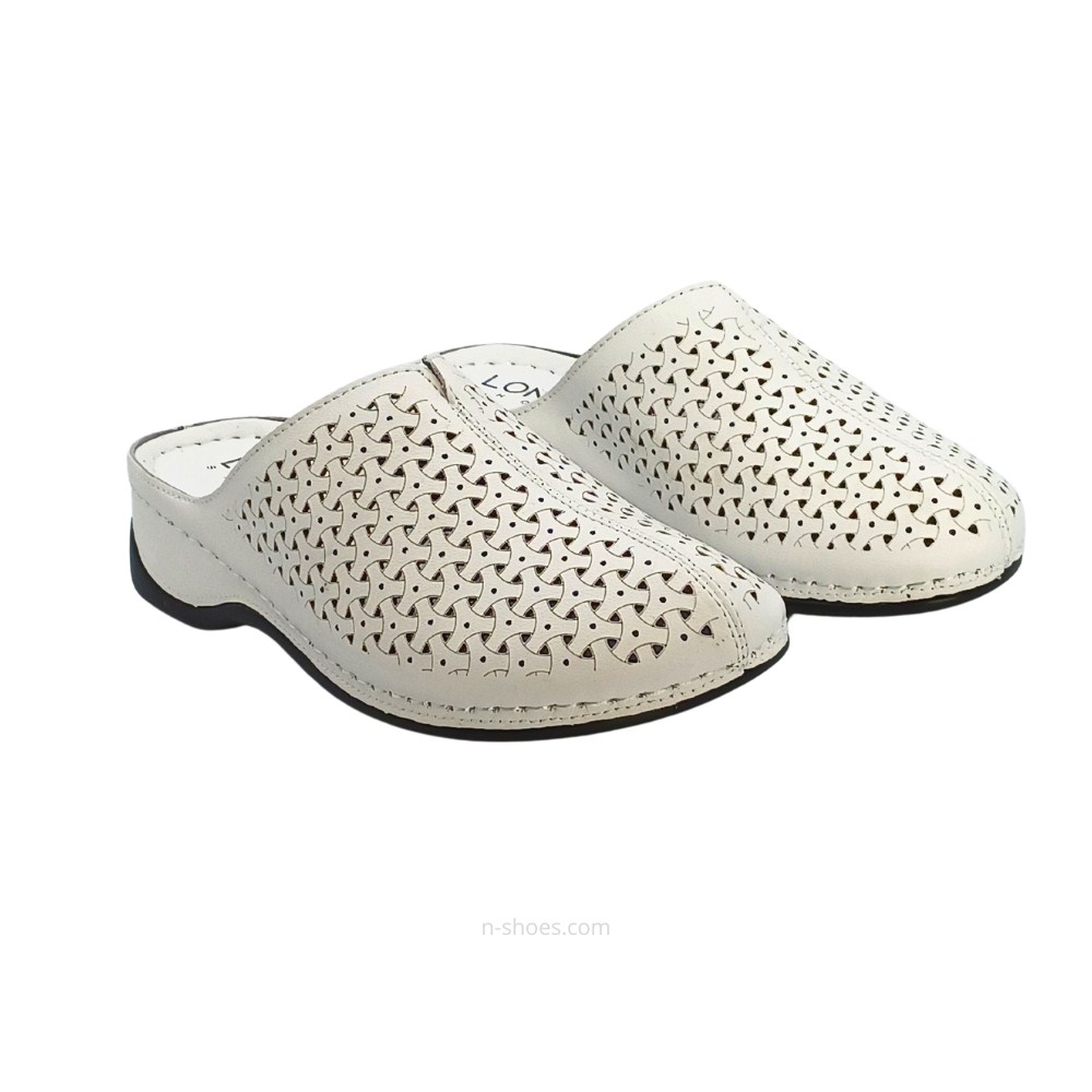 Жіночі шкіряні шльопанці Lonza модель 5618