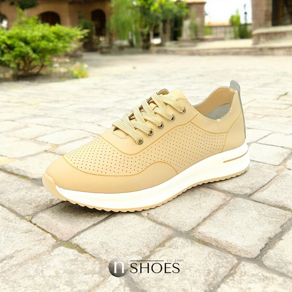 Женские кожаные мокасины с перфорацией Lonza 184348 модель 5626