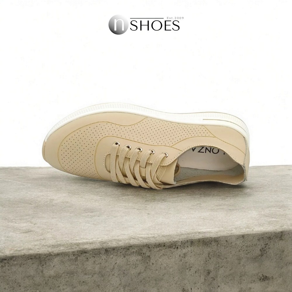 Женские кожаные мокасины с перфорацией Lonza 184348 модель 5626