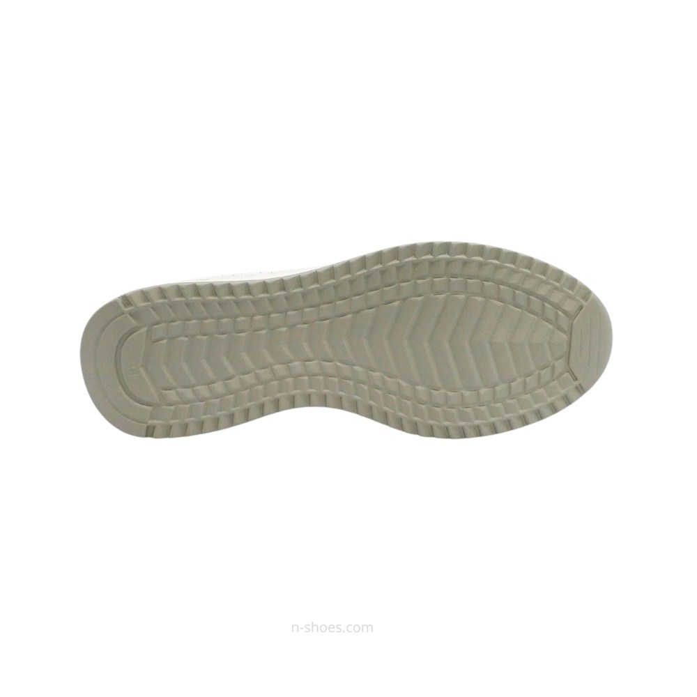 Women's leather moccasins with perforation Lonza 184365 model 5627