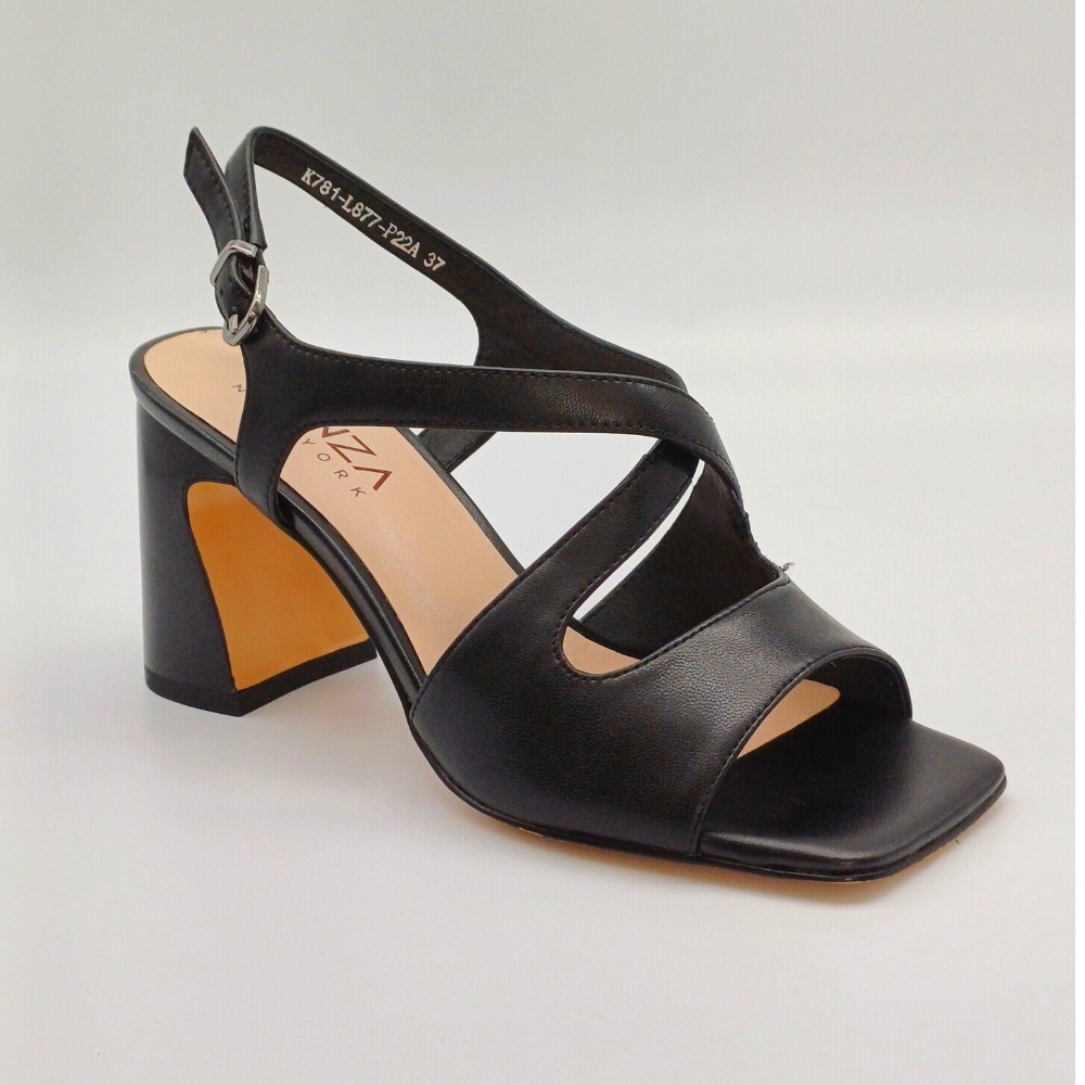 Женские босоножки на среднем каблуке Lonza New York 183068 модель 5628