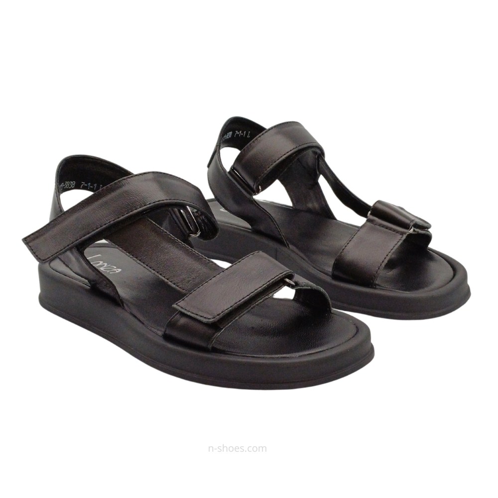 Women's leather sandals Lonza model 187281 5629