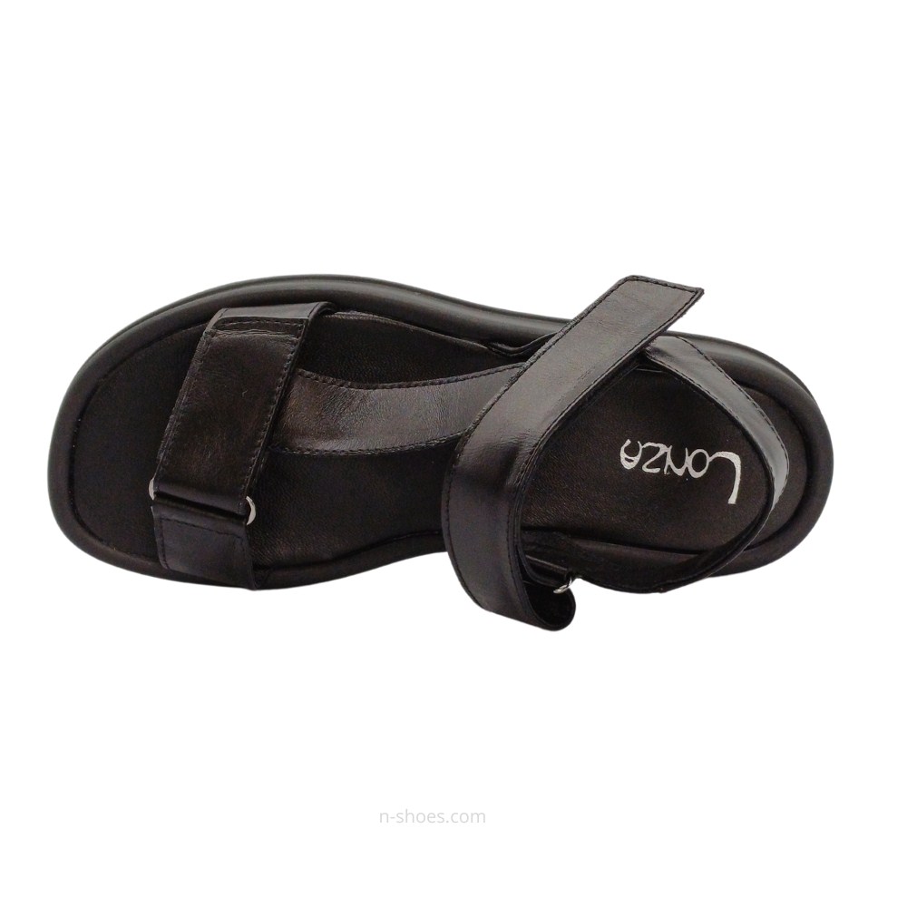 Women's leather sandals Lonza model 187281 5629