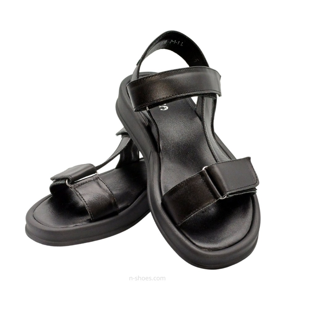 Women's leather sandals Lonza model 187281 5629