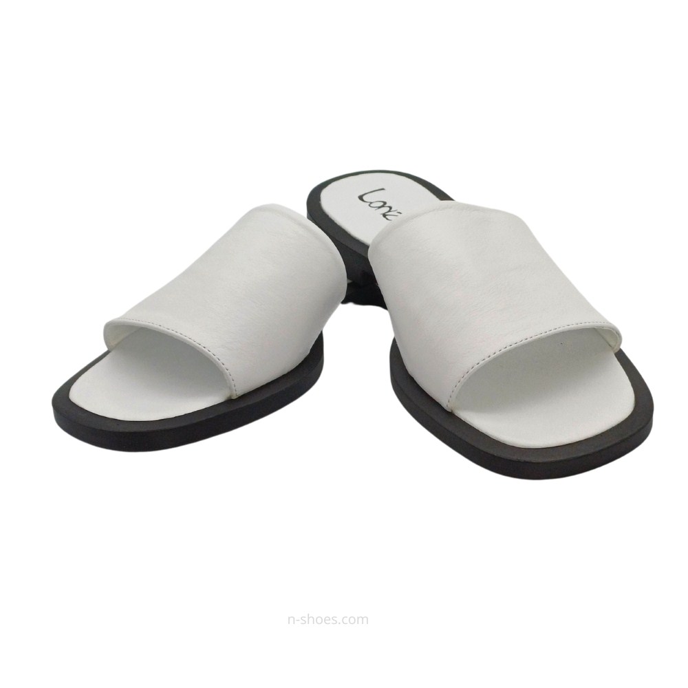 Женские кожаные шлепанцы Lonza 186335 модель 5630