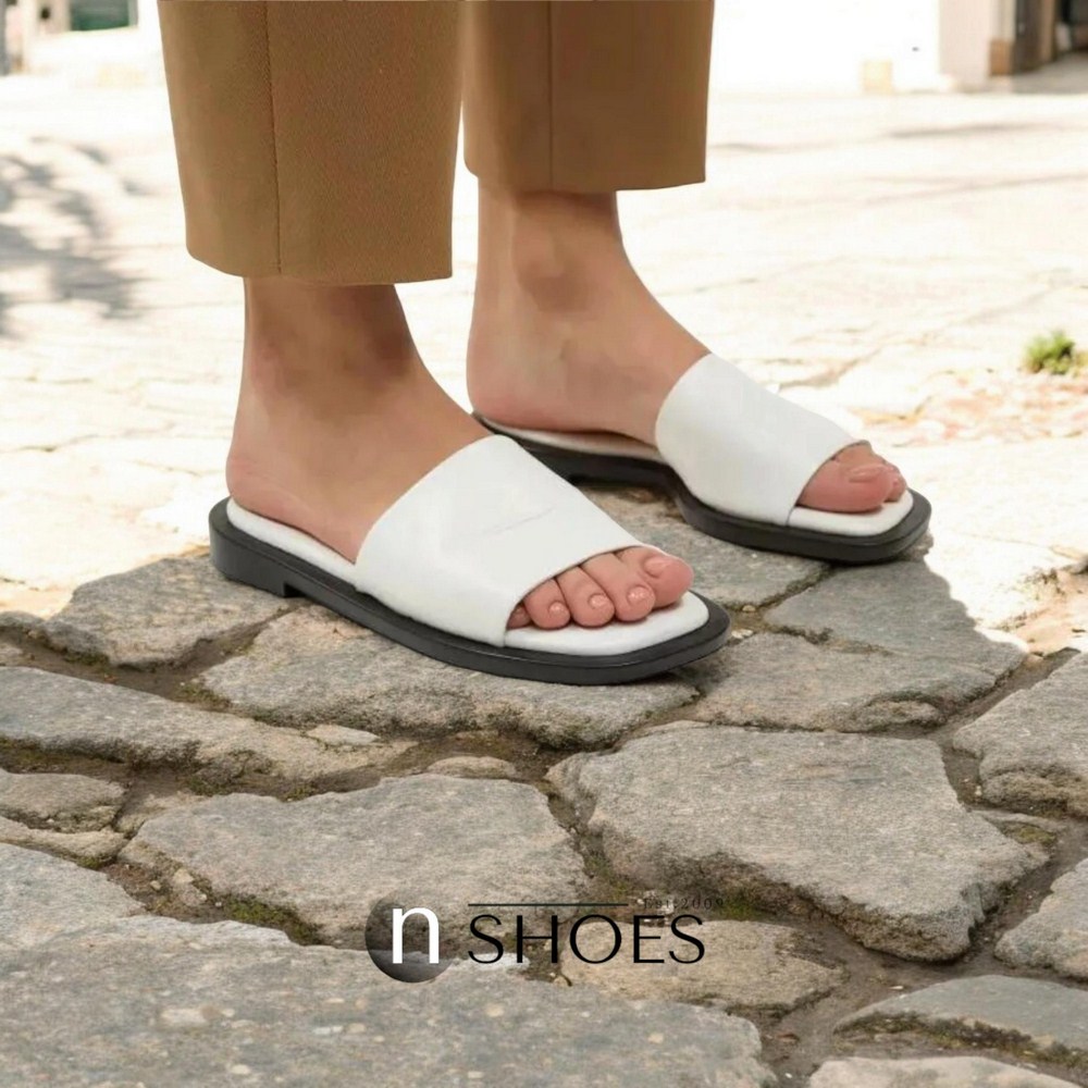 Женские кожаные шлепанцы Lonza 186335 модель 5630