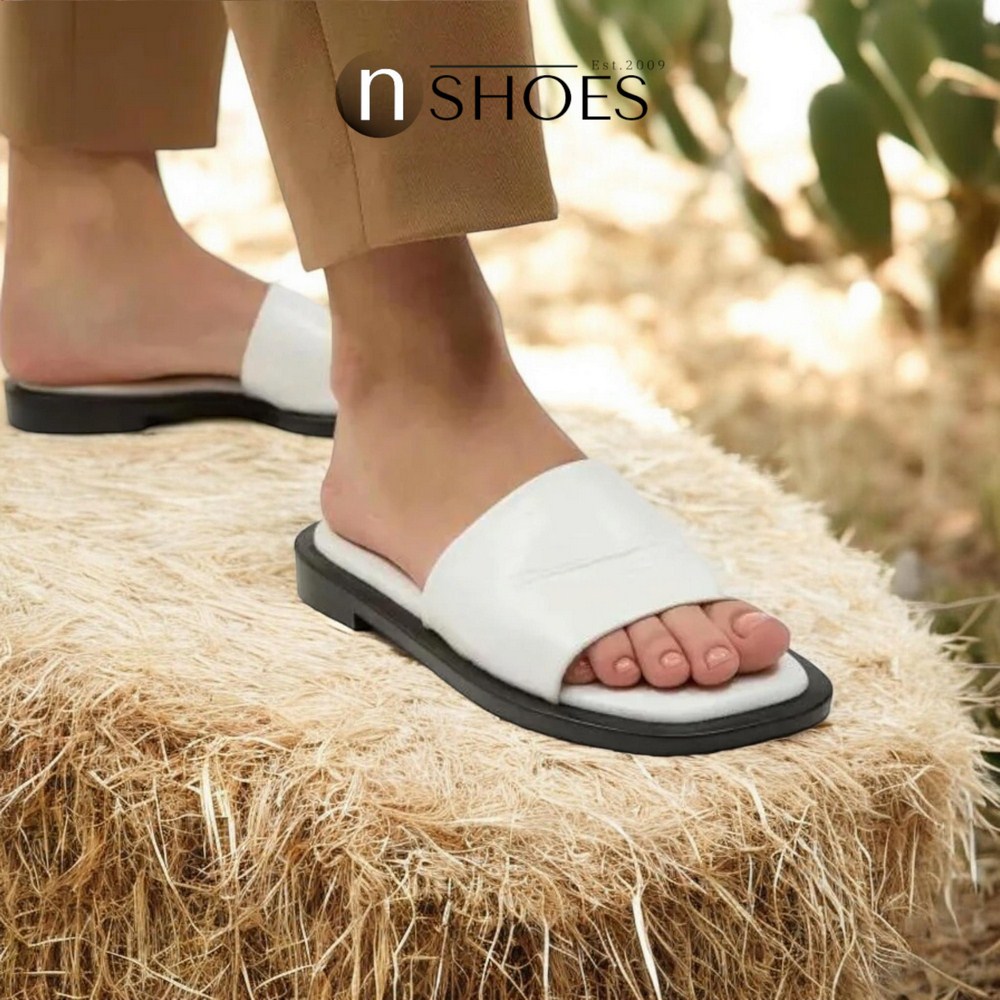 Женские кожаные шлепанцы Lonza 186335 модель 5630