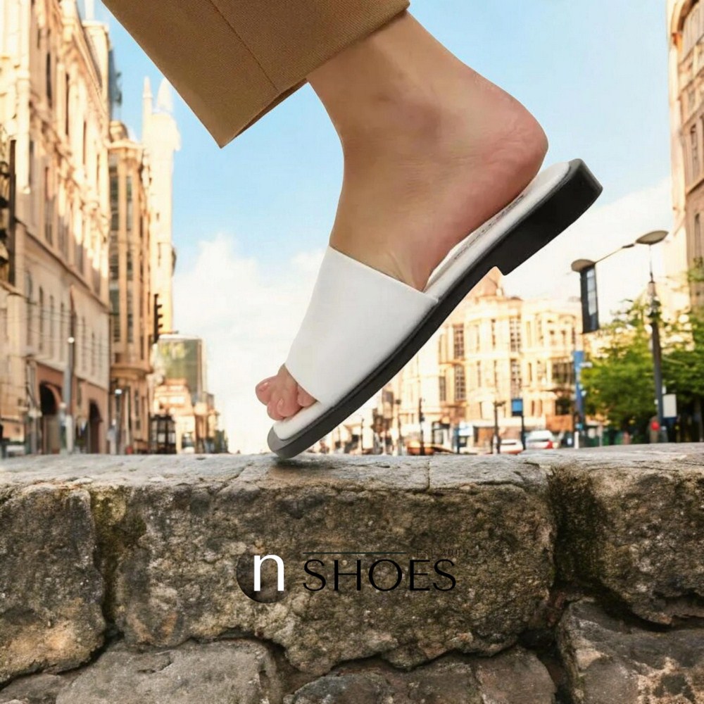 Женские кожаные шлепанцы Lonza 186335 модель 5630