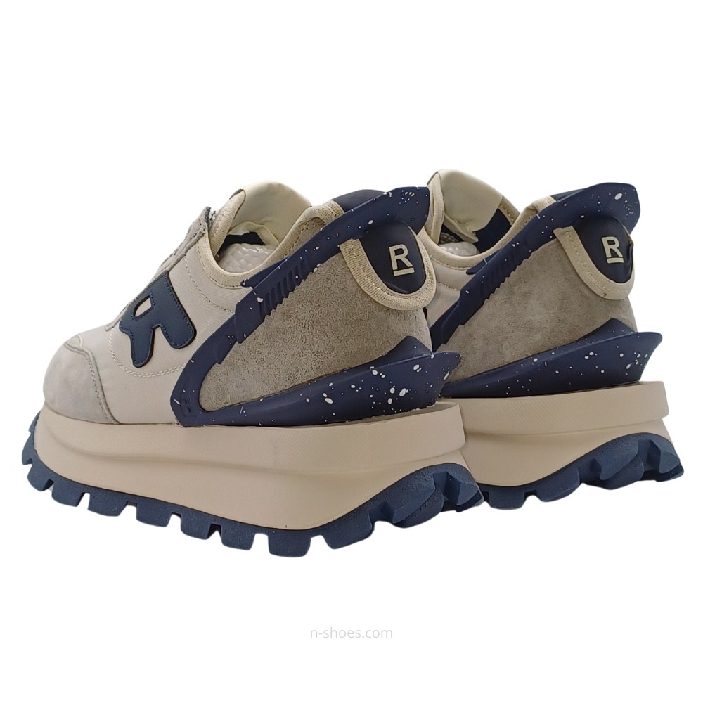 Женские демисезонные кожаные кроссовки Lonza 185846 a09-23111 grey