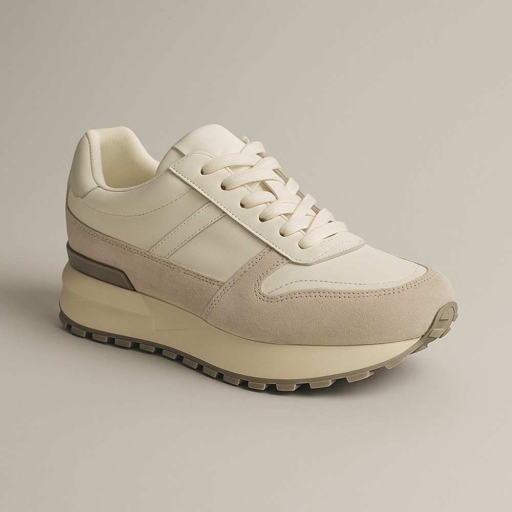 Buy women’s leather sneakers Lonza 182677 a41-6242-3 white 5635