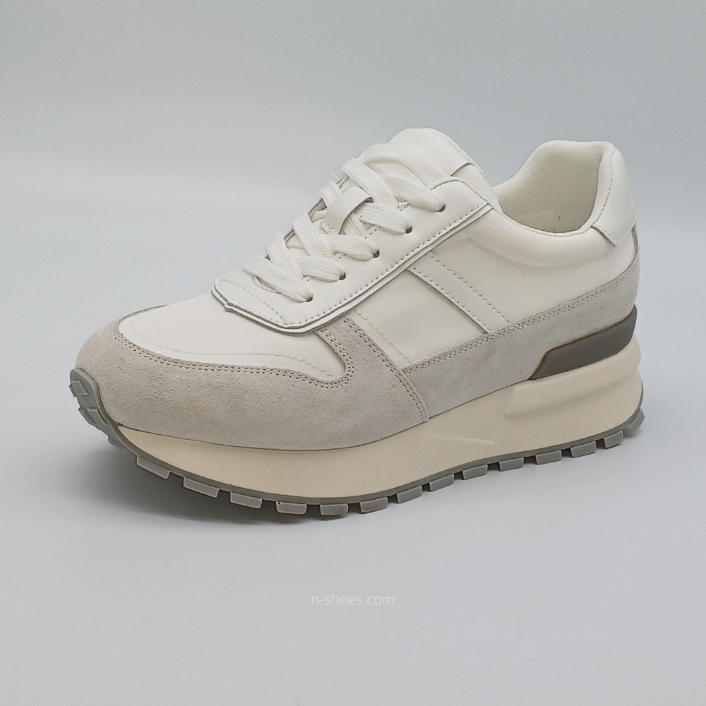 Buy women’s leather sneakers Lonza 182677 a41-6242-3 white 5635