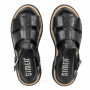 Women's leather sandals Simen 6817a model 5637