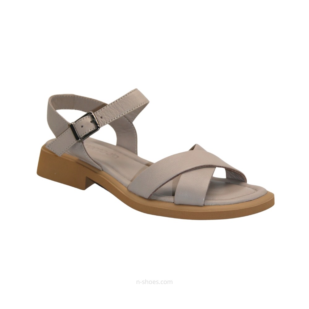 Жіночі шкіряні босоніжки EvroModa (Туреччина) модель 5640