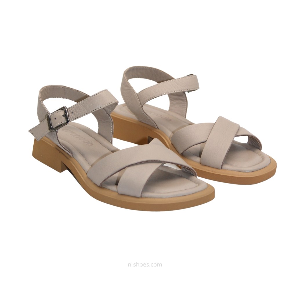 Жіночі шкіряні босоніжки EvroModa (Туреччина) модель 5640