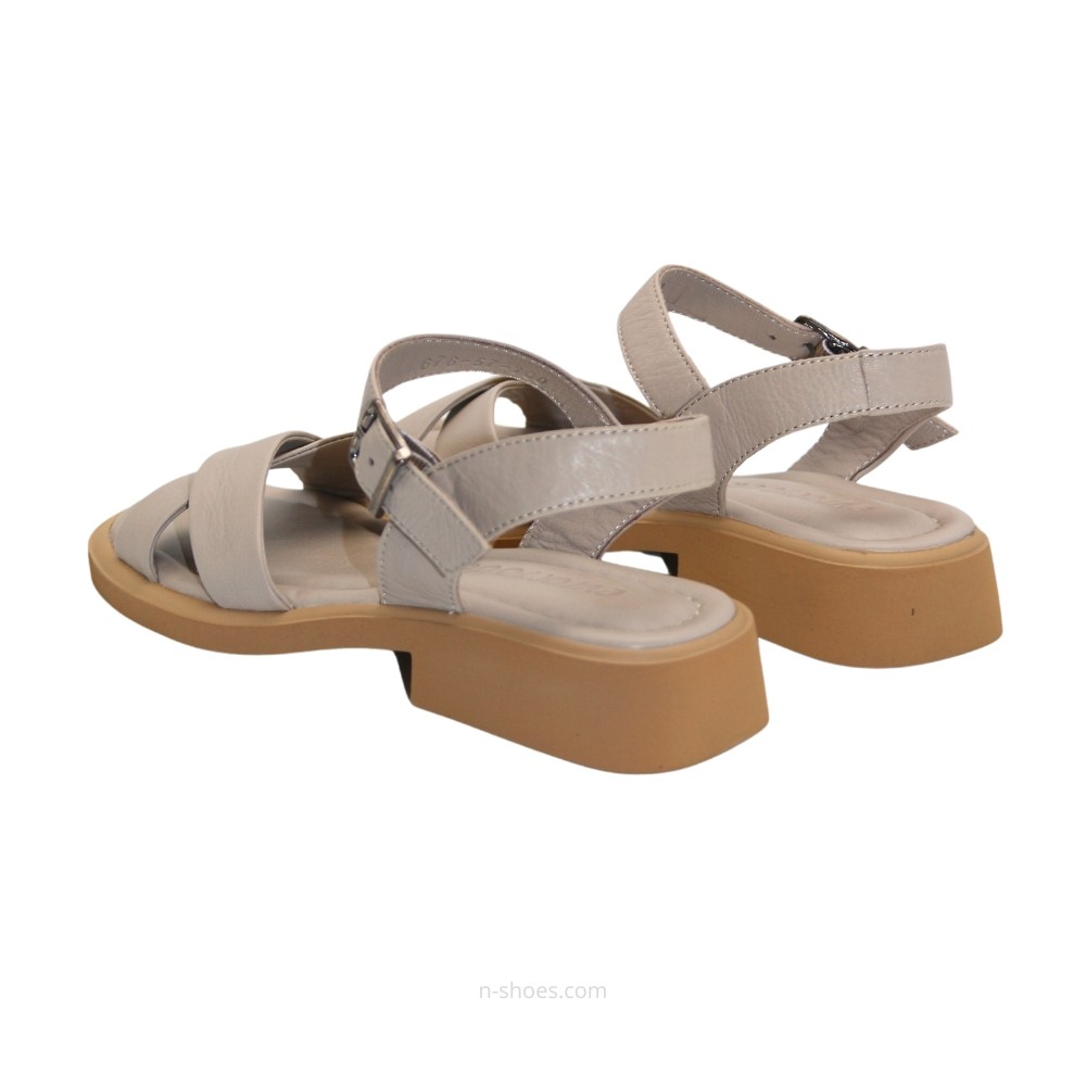 Жіночі шкіряні босоніжки EvroModa (Туреччина) модель 5640