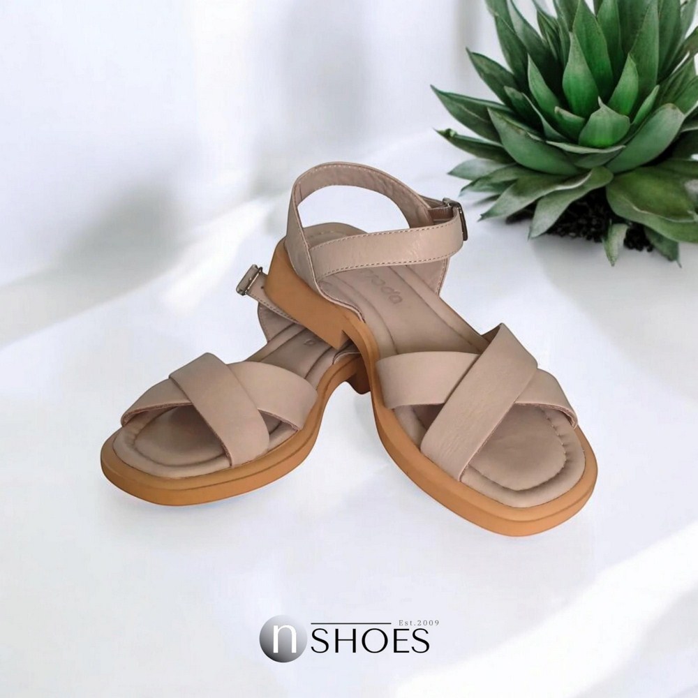 Жіночі шкіряні босоніжки EvroModa (Туреччина) модель 5640