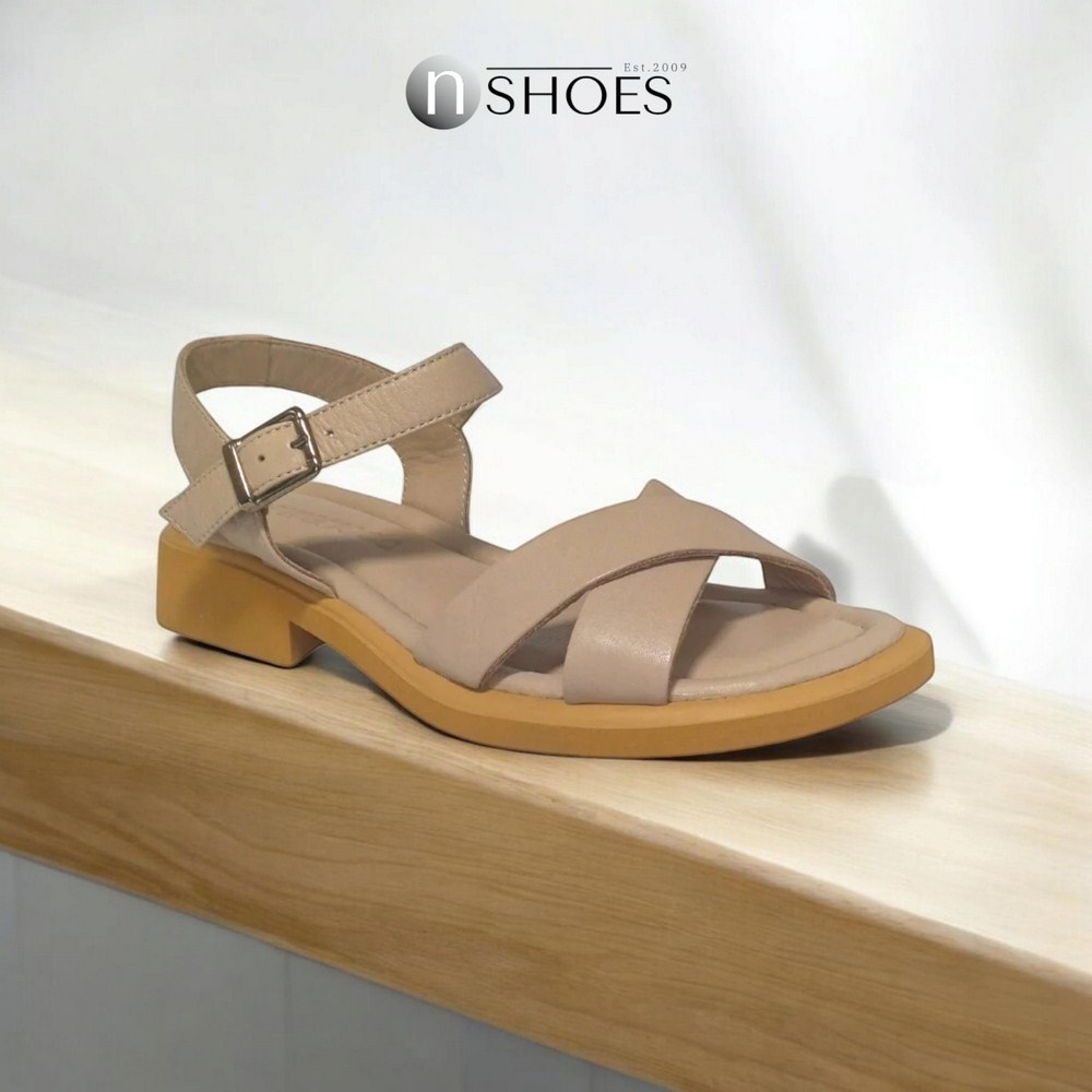 Жіночі шкіряні босоніжки EvroModa (Туреччина) модель 5640