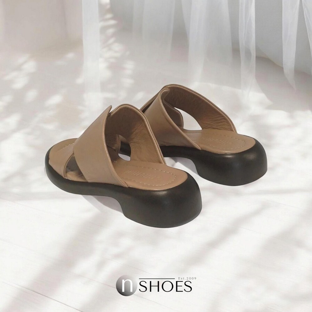 Женские кожаные шлёпанцы La Rifellini (Турция) модель 5645