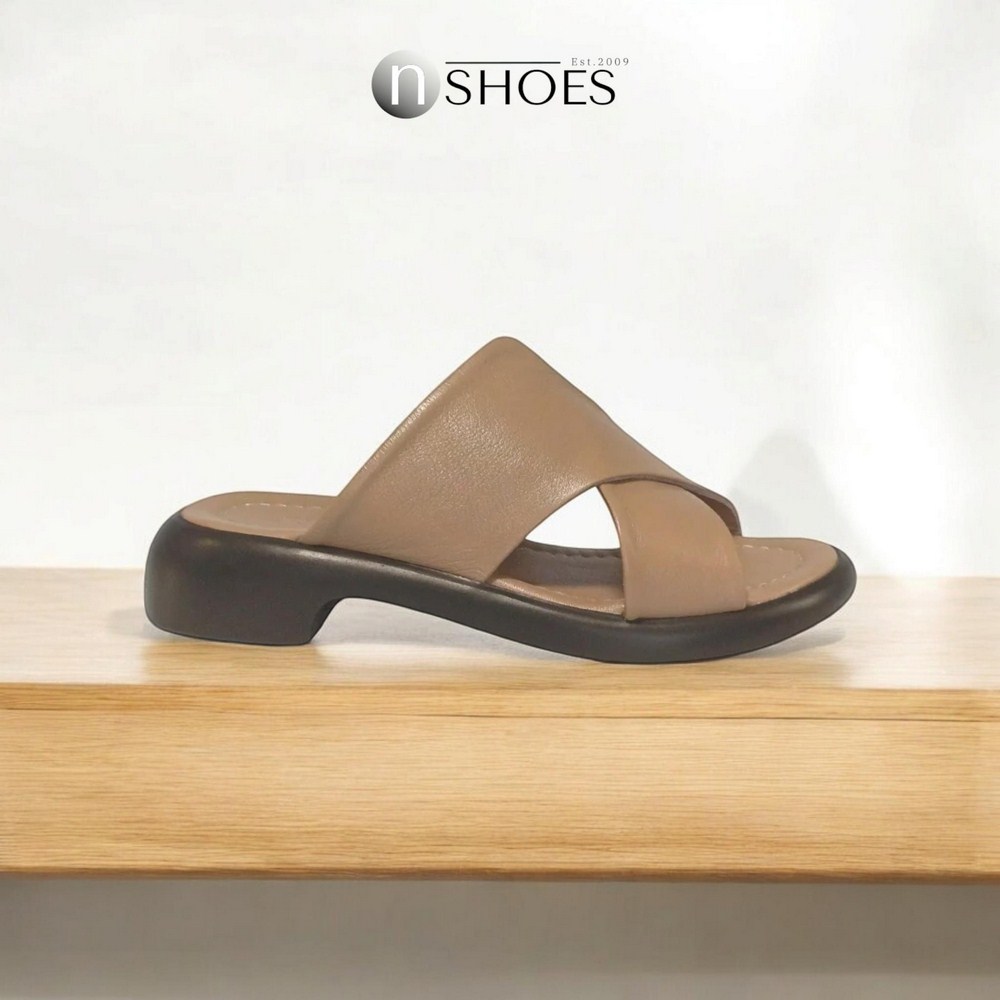 Женские кожаные шлёпанцы La Rifellini (Турция) модель 5645