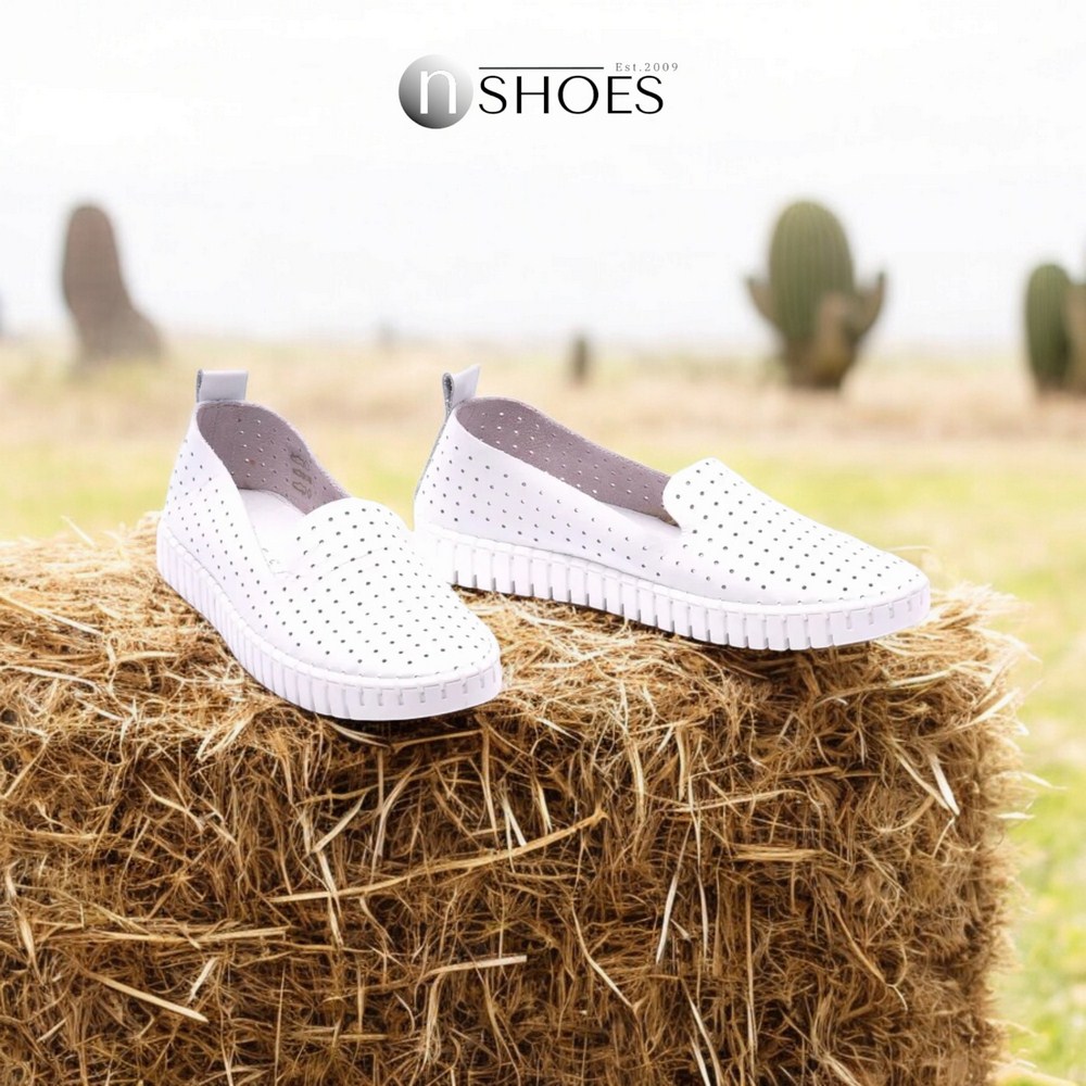 Мокасини жіночі з перфорацією Nessi (EU) модель 18390 412 5647