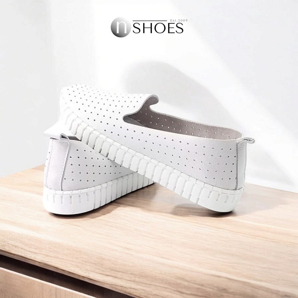 Мокасини жіночі з перфорацією Nessi (EU) модель 18390 412 5647