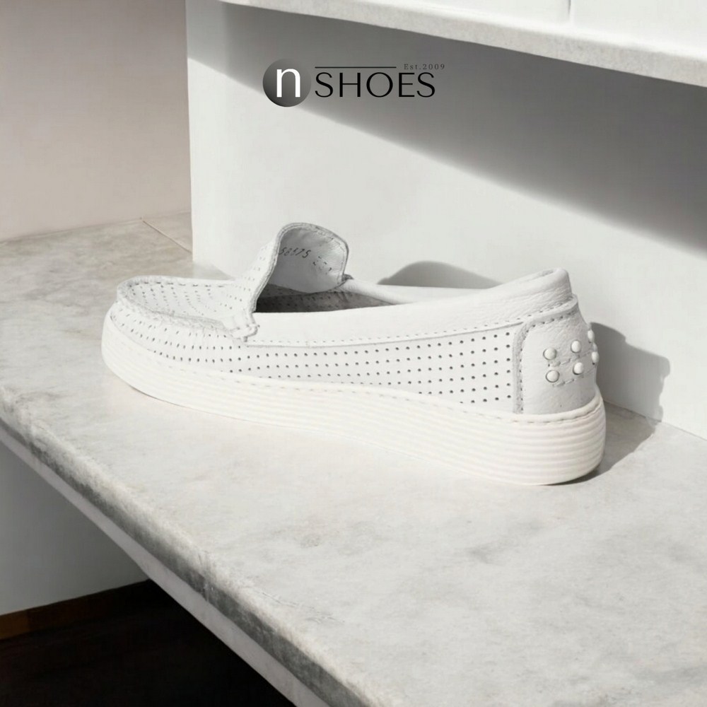 Женские кожаные мокасины Nessi 22170 122 5649