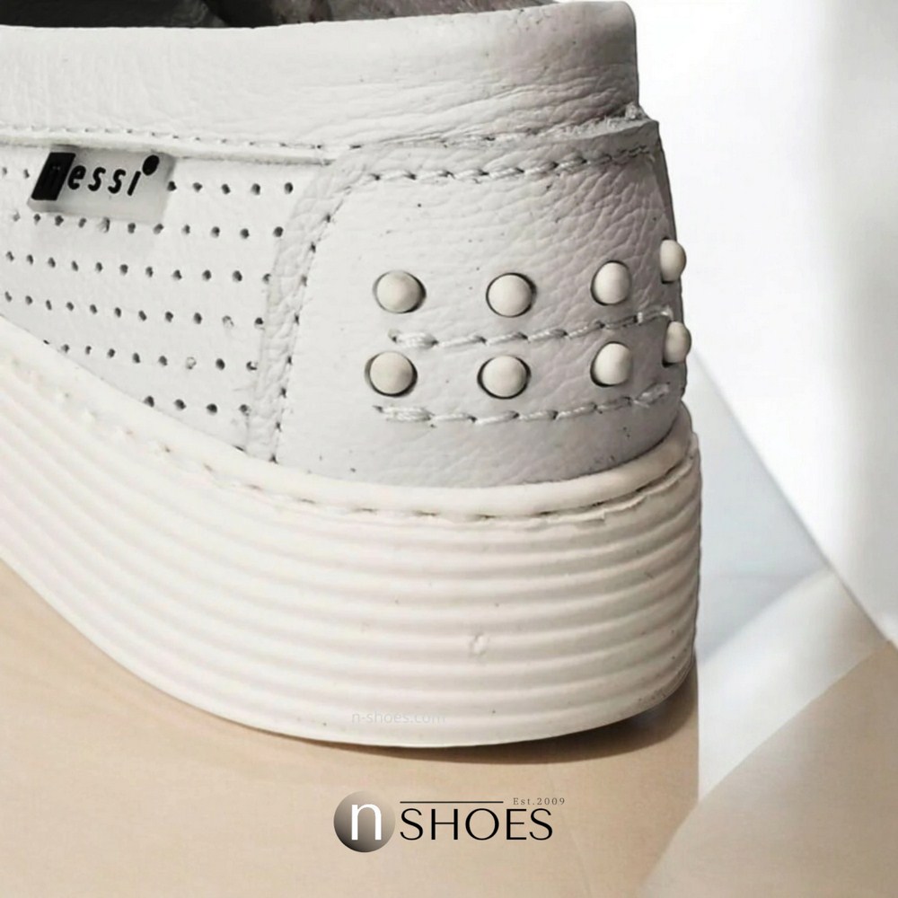 Женские кожаные мокасины Nessi 22170 122 5649