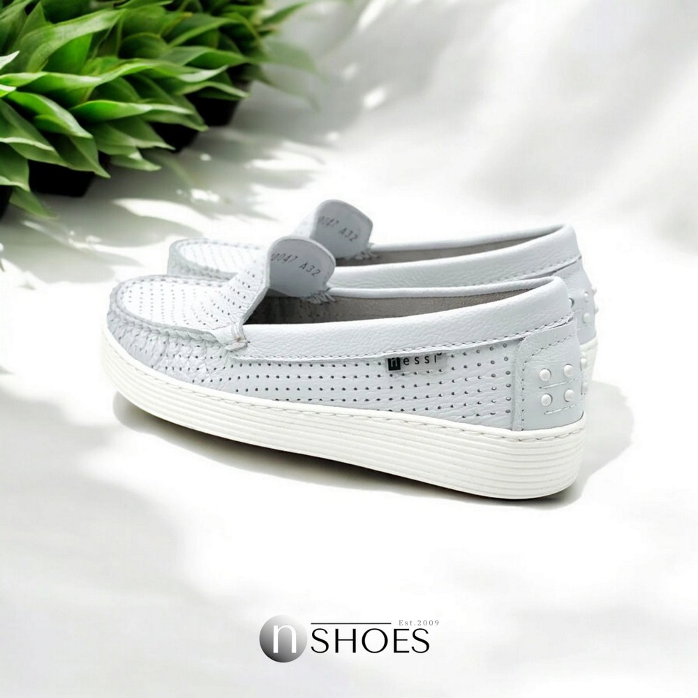 Женские кожаные мокасины Nessi 22170 122 5649