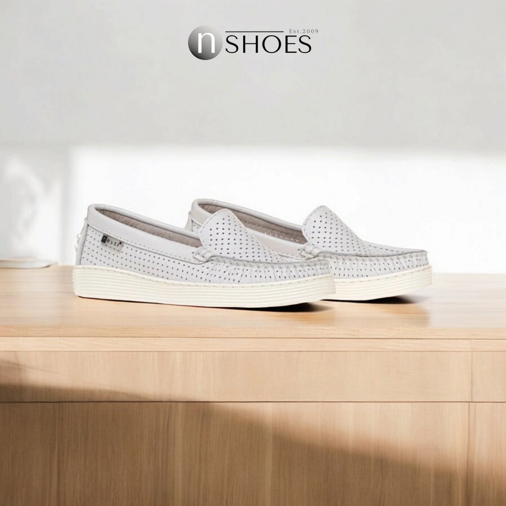 Женские кожаные мокасины Nessi 22170 122 5649